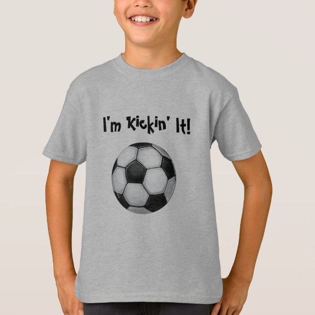 T-shirts Bola de futebol (Frente)