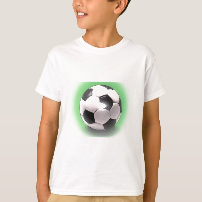 T-shirts Bola de Futebol do Reino Unido (Frente)