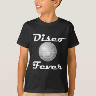 T-shirts Bola do disco da febre do disco