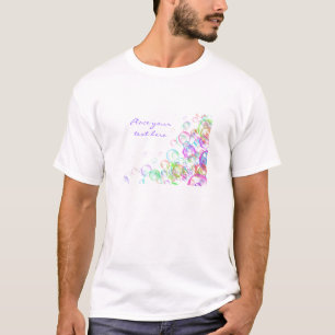 T-shirts Bolhas de sabão