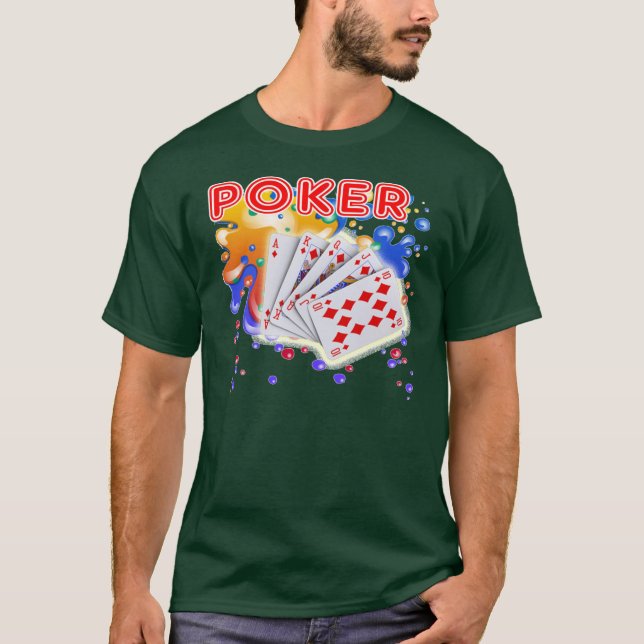 T-SHIRTS BOLHAS DO PÓQUER (Frente)