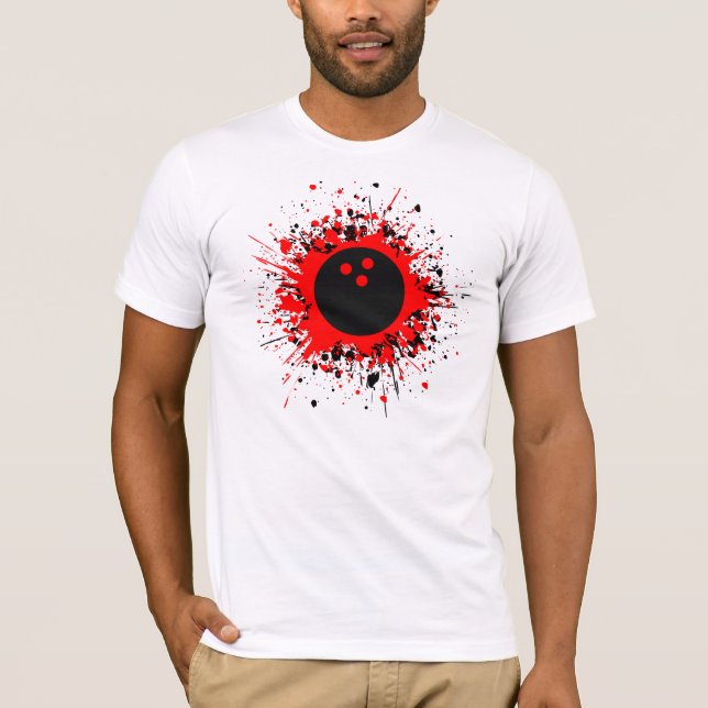 T-shirts boliche (Frente)