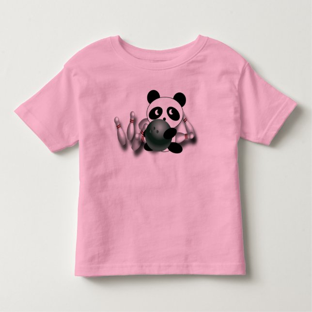 T-shirts Boliche do urso de ursinho (Frente)