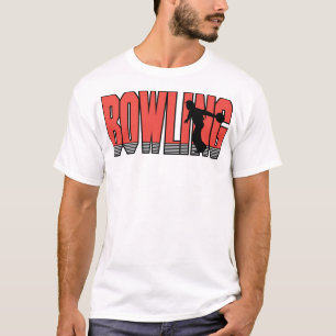 T-shirts Boliche em Vermelho