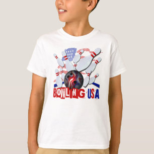 T-shirts Boliche EUA