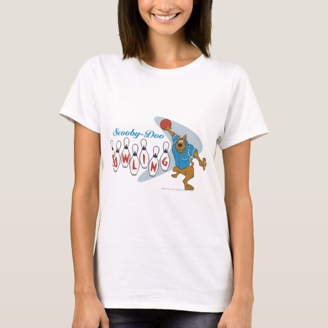 T-shirts Boliche Scooby-Doo (Frente)