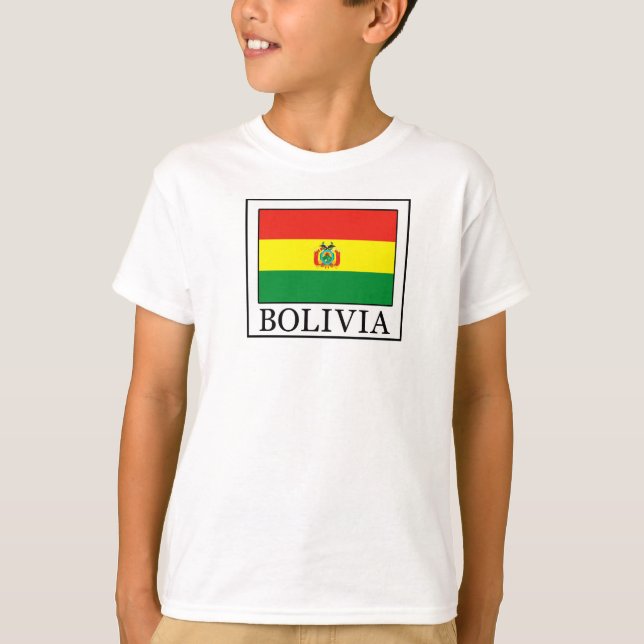 T-shirts Bolívia (Frente)