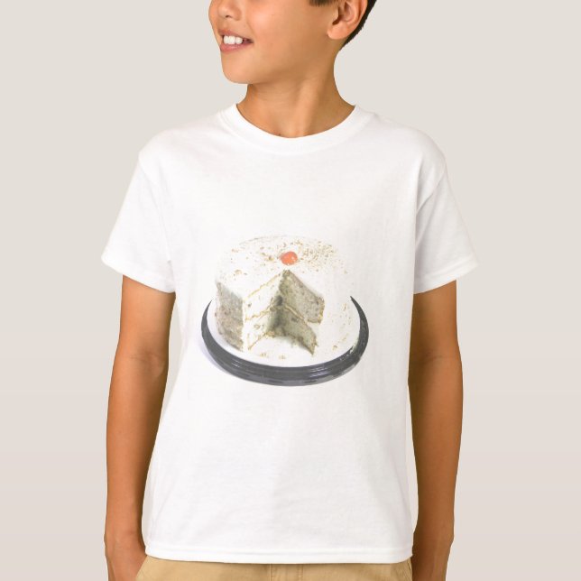T-shirts Bolo Branco (Frente)