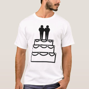 T-shirts Bolo de Casamento Personalizável