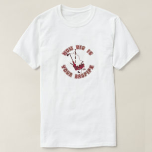 T-shirts Bolsas irlandesas, Rua de Piada de humor engraçad