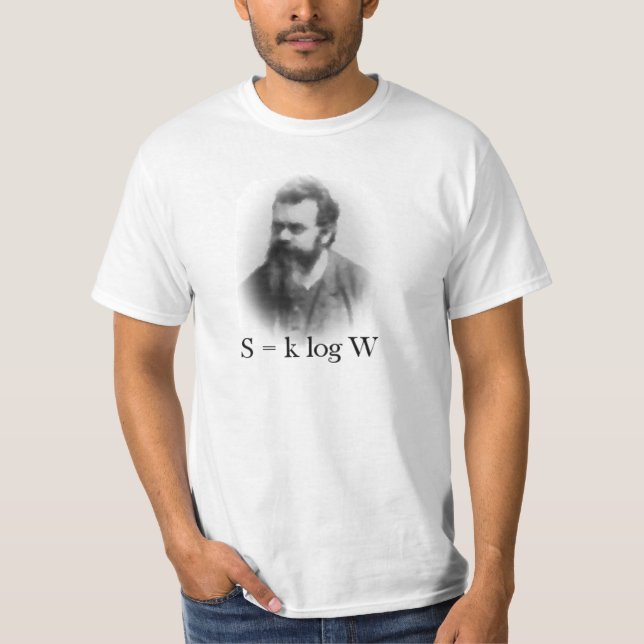 T-shirts Boltzmann (Frente)