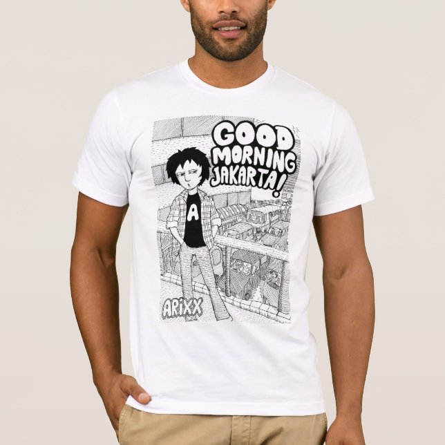 T-shirts bom dia jakarta (Frente)