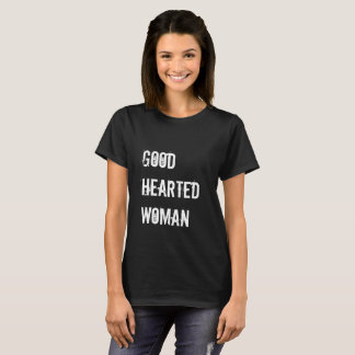 T-shirts Bom - T hearted do gráfico da mulher