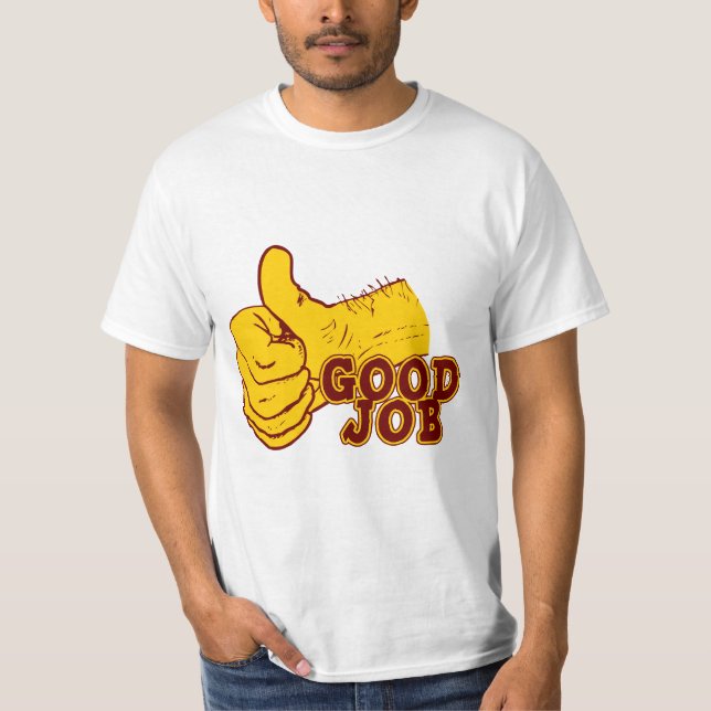 T-shirts Bom trabalho (Frente)