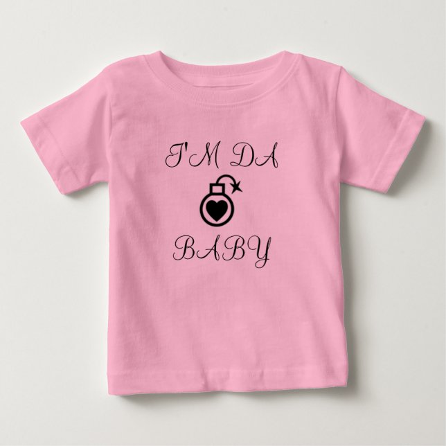 T-shirts Bomba, bebê! (Frente)
