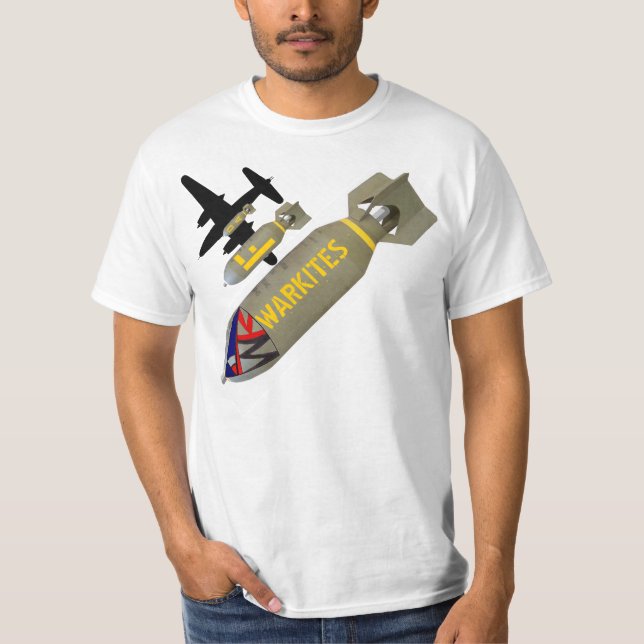 T-shirts Bomba de Warkites B-26 (Frente)