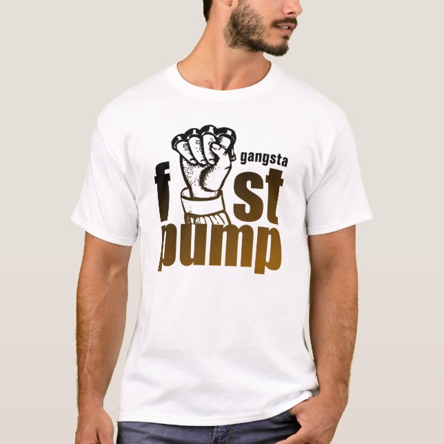 T-SHIRTS BOMBA DO PUNHO DE GANGSTA (Frente)