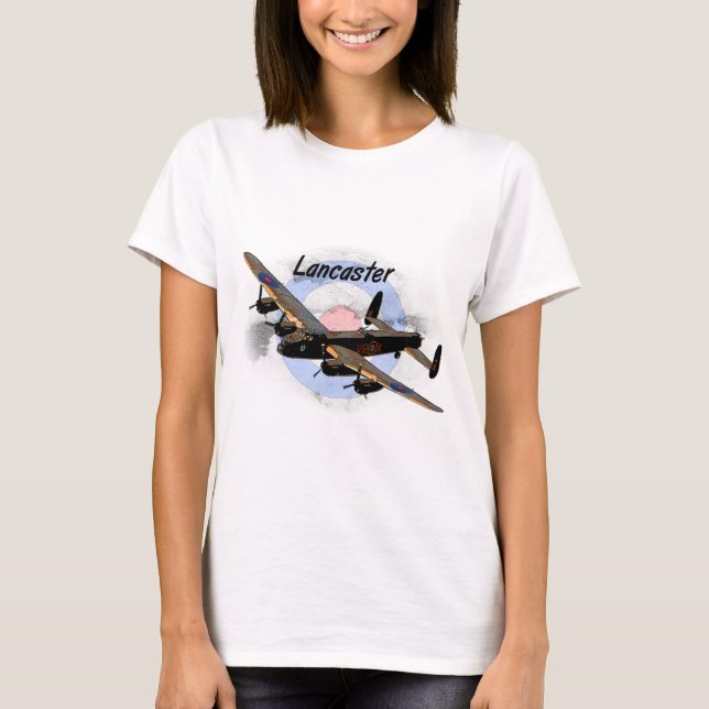T-shirts Bombardeiro de Lancaster (Frente)