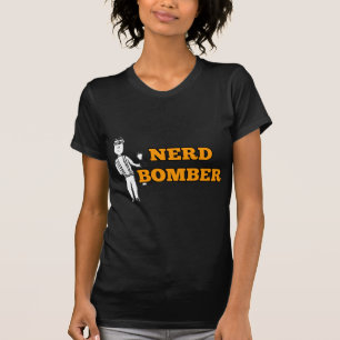 T-shirts Bombardeiro do nerd