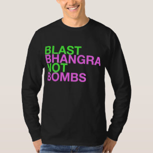T-shirts Bombas de Bhangra da explosão não