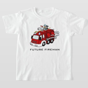 T-shirts Bombeiro futuro