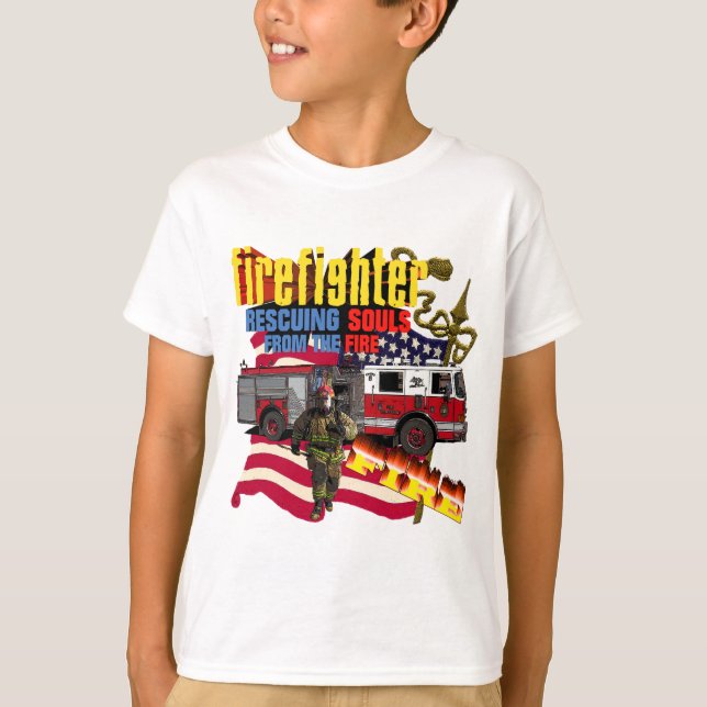T-shirts Bombeiros (Frente)