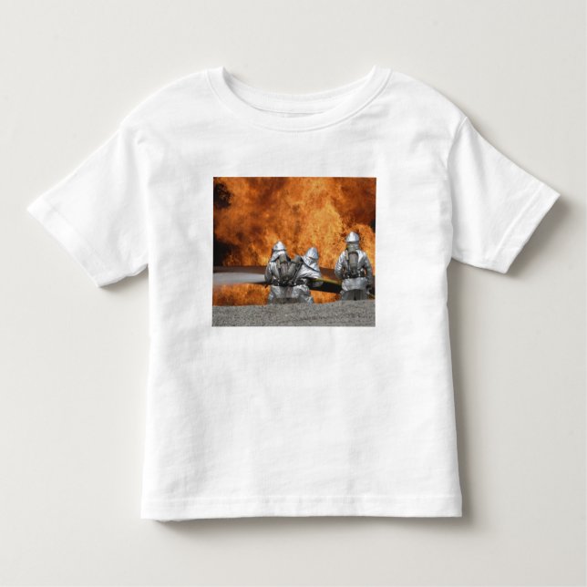 T-shirts Bombeiros neutralizam fogo (Frente)