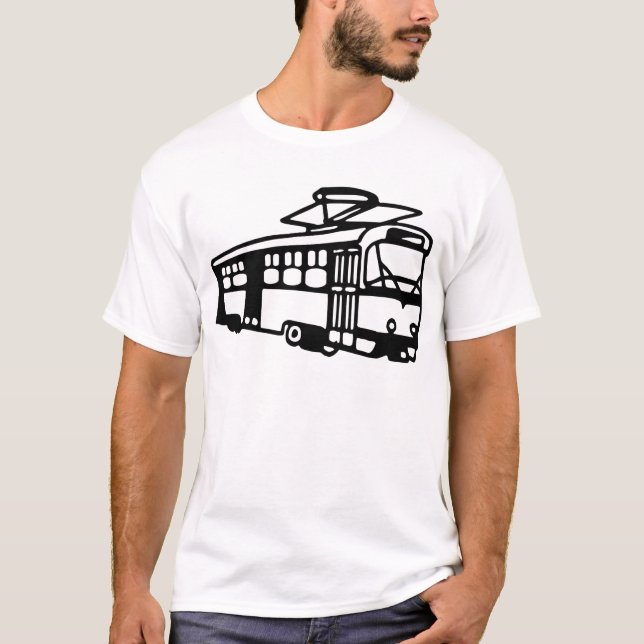 T-shirts Bonde - metro (Frente)