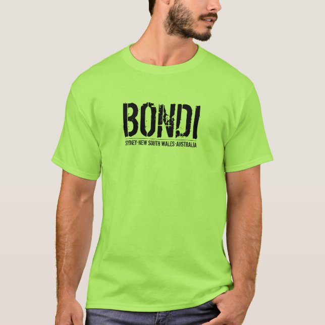 T-shirts Bondi Austrália (Frente)