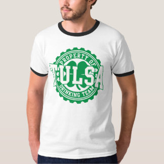T-shirts Boné de garrafa irlandês da equipe do bebendo de
