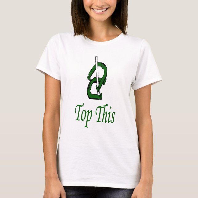 T-shirts Boneca das senhoras (cabida) (Frente)