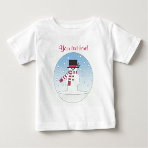 T-shirts Boneco de neve - personalizado
