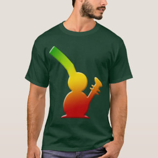 T-shirts Bong sobre - a reggae Rasta Bong o estilo de vida