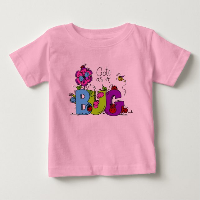 T-shirts Bonito como Inseto (Frente)