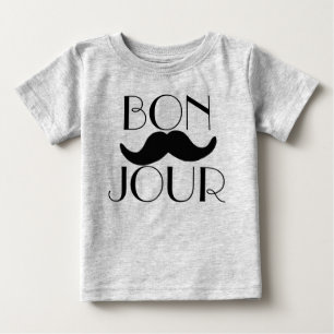 T-shirts BONJOUR Mustache