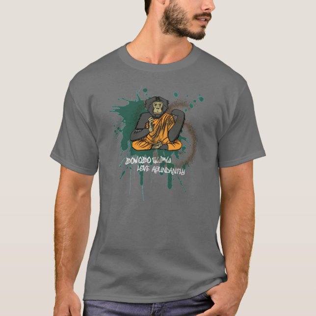 T-shirts Bonobo Guru (Frente)