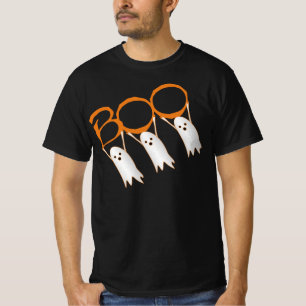 T-shirts Boo! Fantasma Bonita Halloween