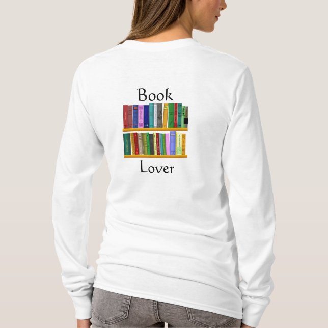 T-shirts Book Lover (Verso)