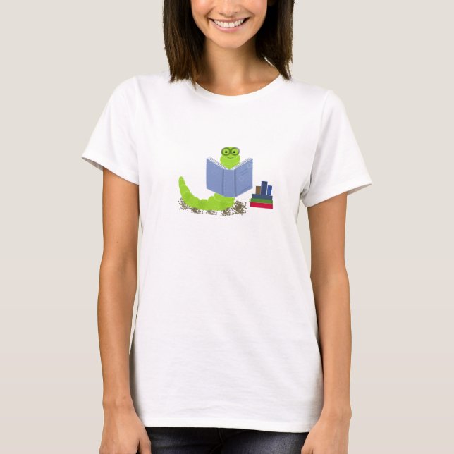 T-shirts Bookworm (Frente)