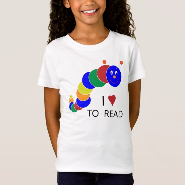 T-shirts Bookworm (Frente)