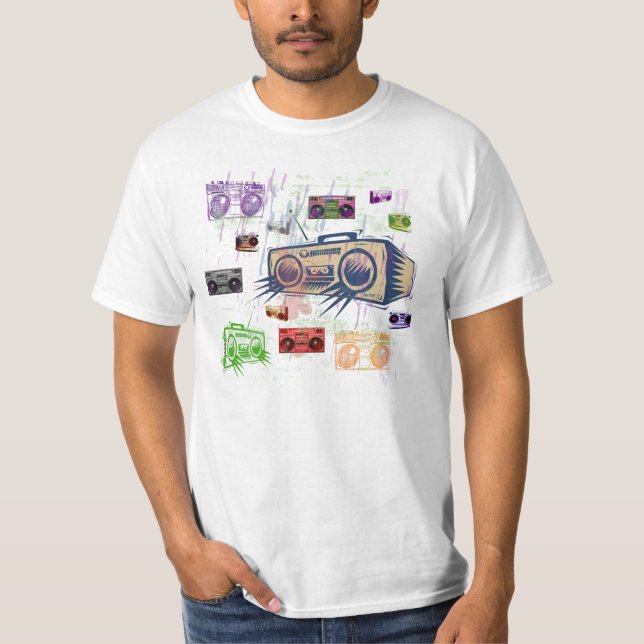 T-shirts Boomboxes (Frente)