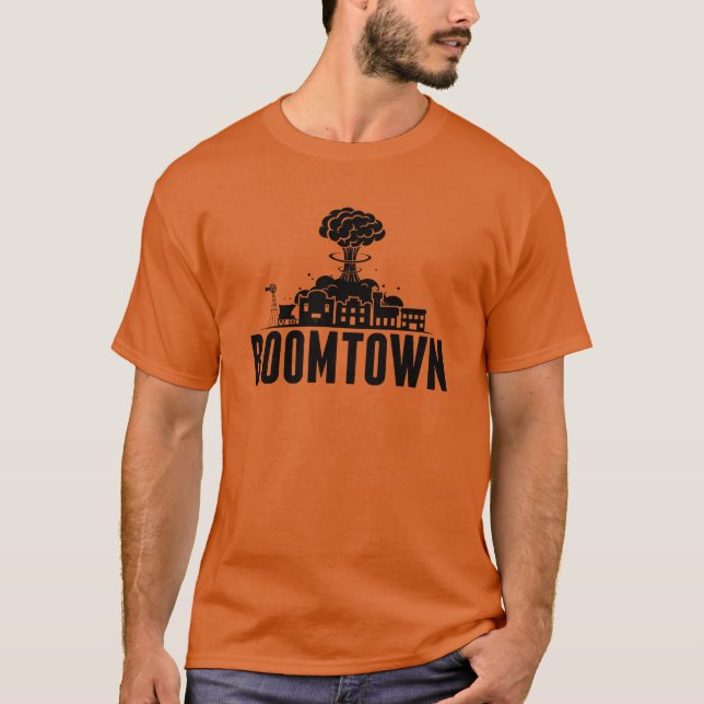 T-shirts Boomtown! (Frente)