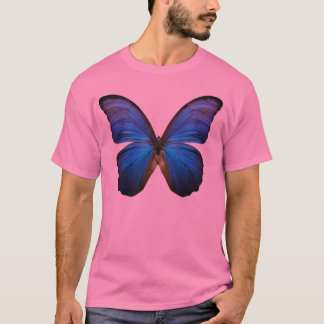 T-shirts Borboleta azul lindo de Morpho