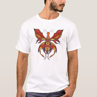 T-shirts Borboleta Bejeweled - fogo