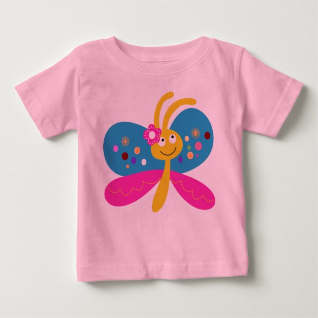 T-shirts Borboleta-branca (Frente)