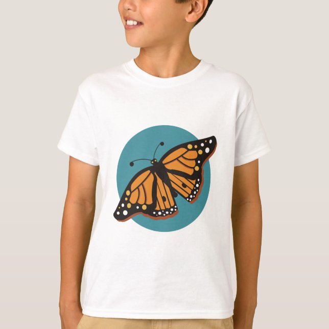 T-shirts Borboleta de monarca (Frente)