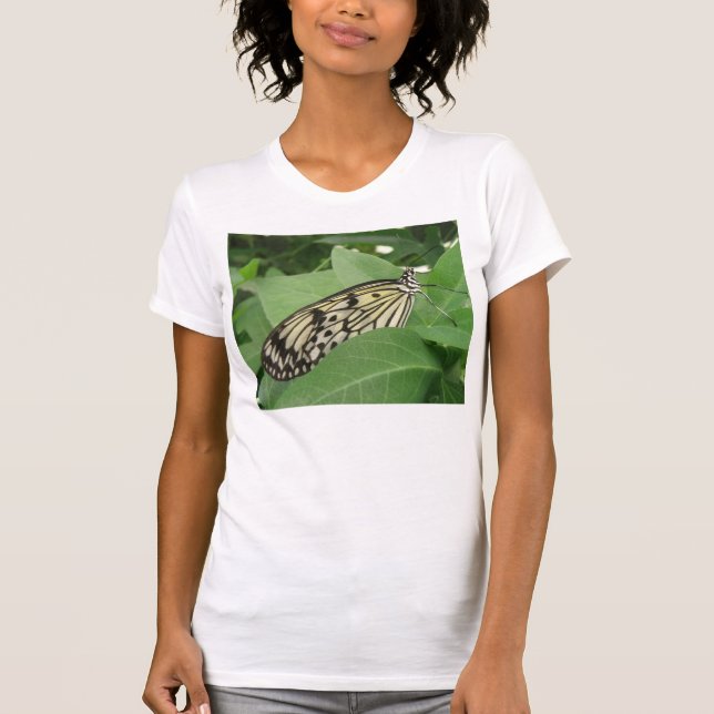 T-shirts Borboleta de Papel Macro T Shirt (Frente)