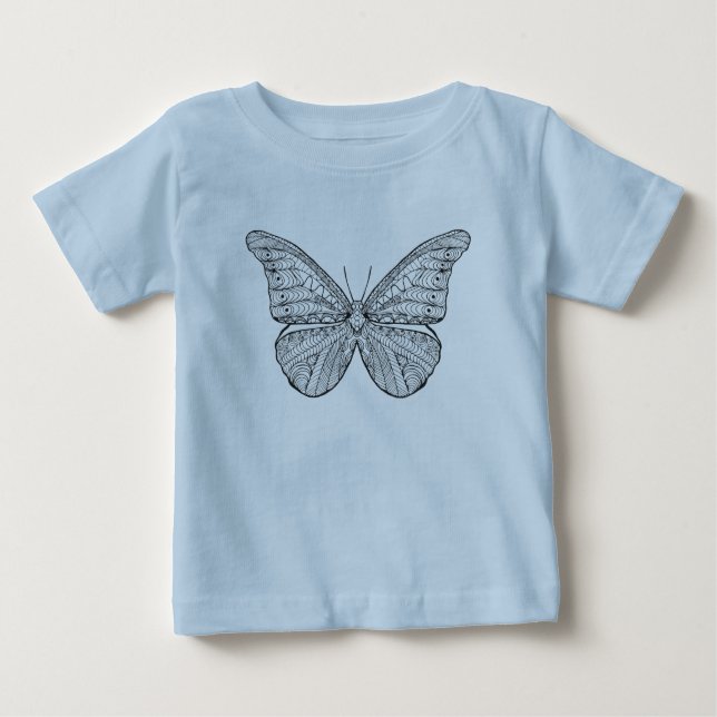 T-shirts Borboleta inspirada (Frente)