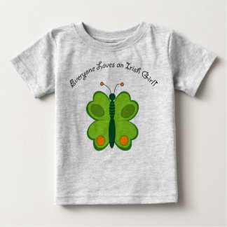 T-shirts borboleta irlandesa sortuda