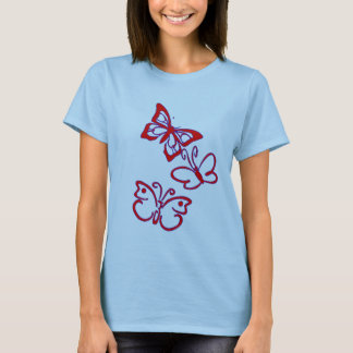 T-shirts Borboletas